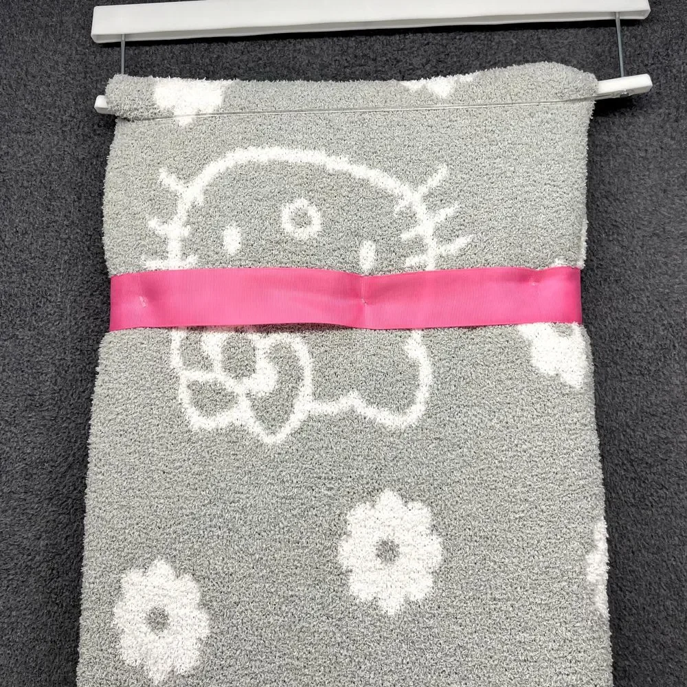 HELLO KITTY Blanket Gray & White Super Soft Throw Blanket‎ 50